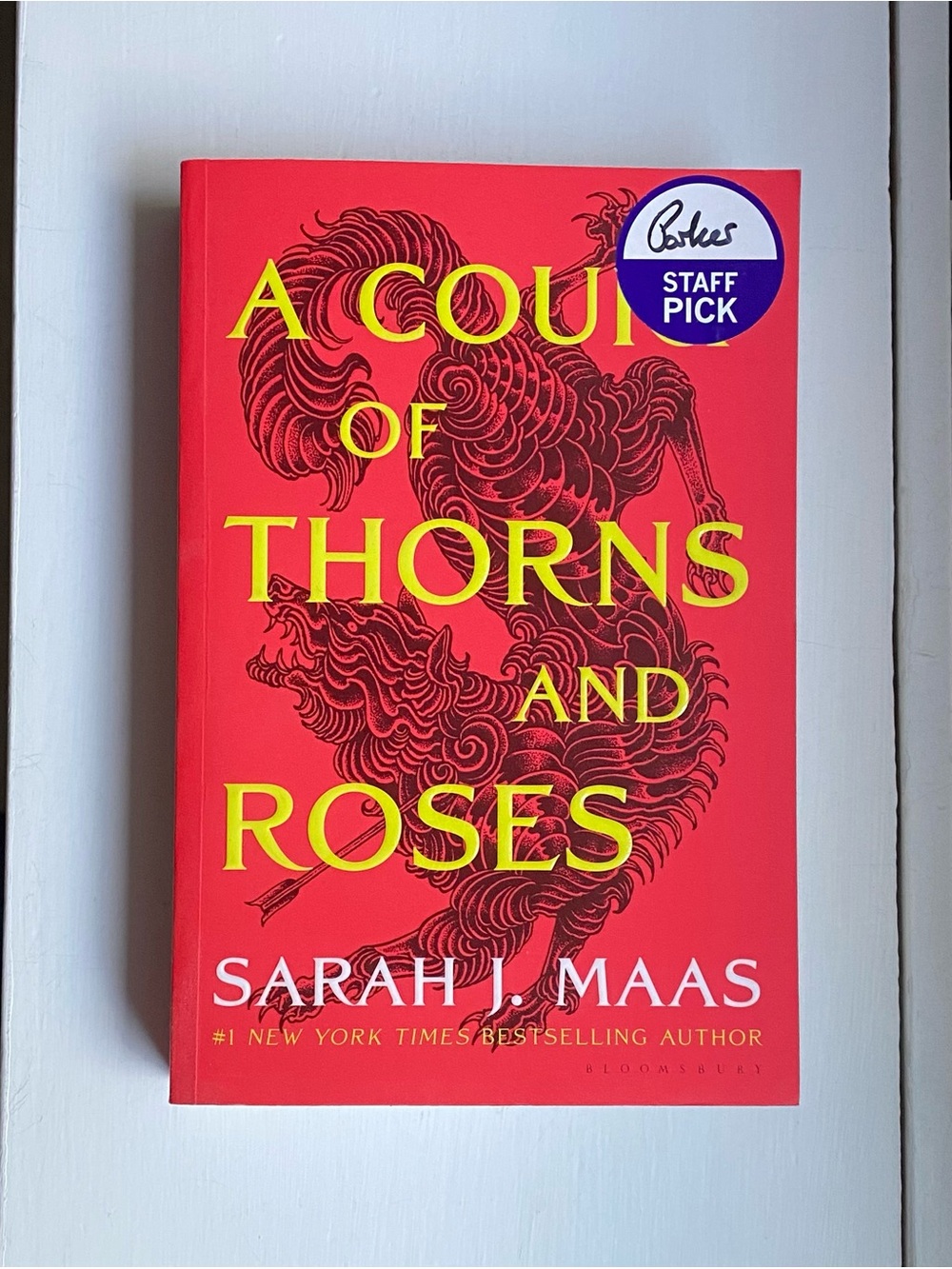 A Court of Thorns and Roses (ACOTAR) Paperback Book by Sarah J Maas